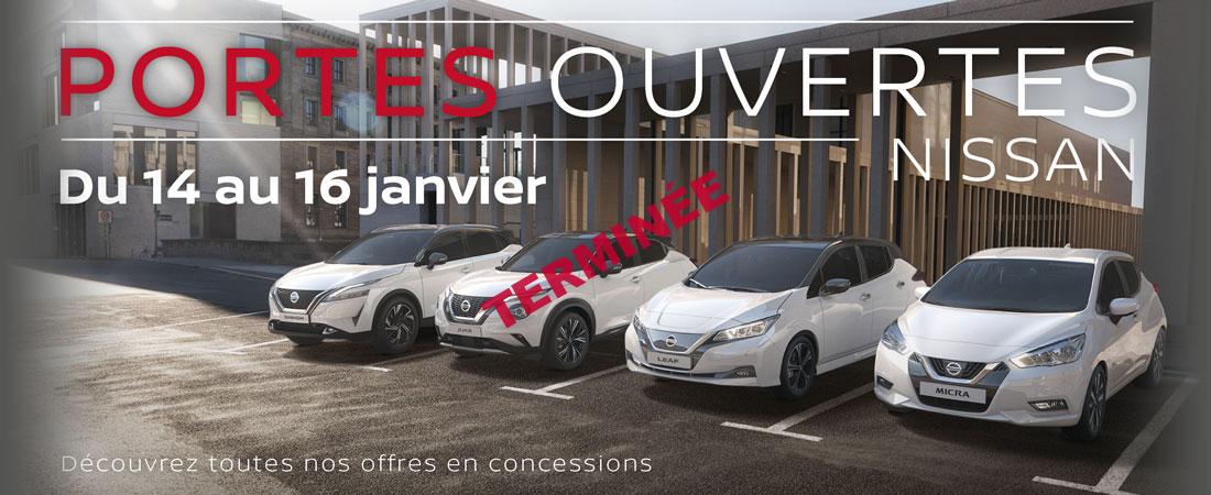 banniere portes ouevrtes nissan