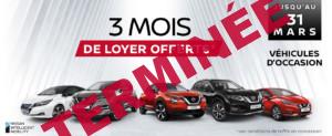 offre occasion nissan 3 mois offerts