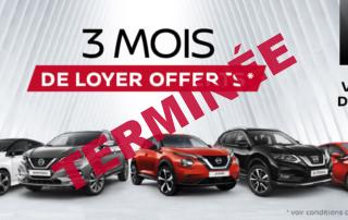 offre occasion nissan 3 mois offerts