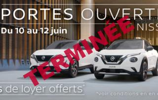 portes ouvertes nissan 3 mois loyer offerts