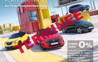 credit auto 0% - gamme nissan & portes ouvertes nissan