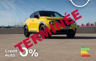 Credit auto 0% - Nouveau Juke