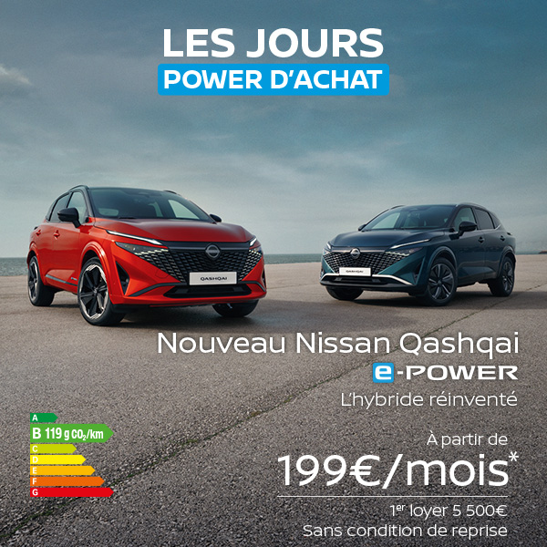 jours power achat nissan
