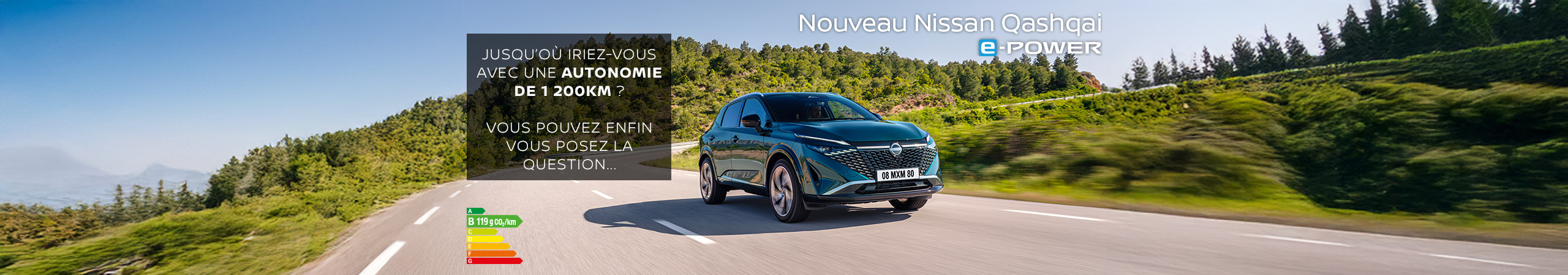 Nouveau Nissan Qashqai Epower